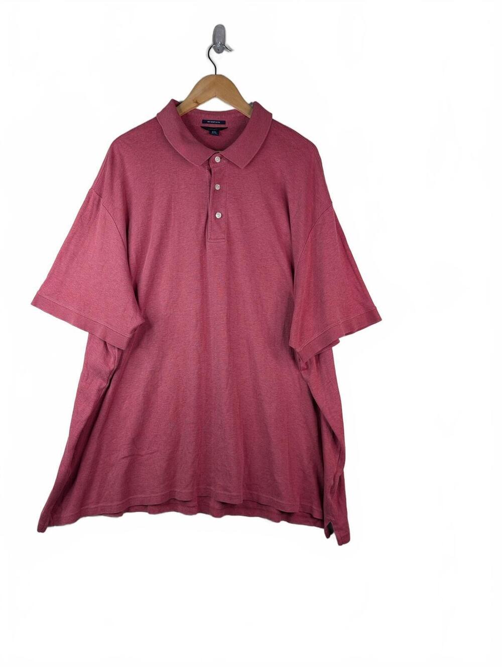 Lands' End Men's Supima Cotton Polo Shirt Size 58-60 (4X)